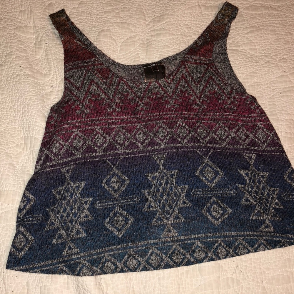 patterned shirt
